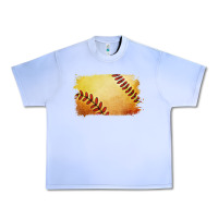 Grape Ice softball brushstroke Urban Heavy Tee - Jasminsmagicworld