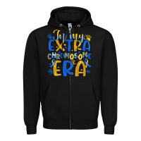 Black in my extra chromosome era Zipper Hoodie - Artiststas