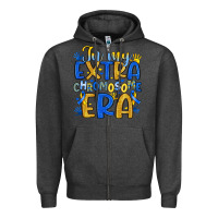 Charcoal Heather in my extra chromosome era Zipper Hoodie - Artiststas