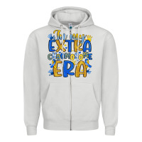 Dove Grey in my extra chromosome era Zipper Hoodie - Artiststas