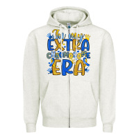 Oatmeal Heather in my extra chromosome era Zipper Hoodie - Artiststas