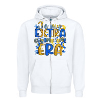 White in my extra chromosome era Zipper Hoodie - Artiststas