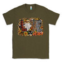 Army Green Love Fall Classic Tee - CowhideDigitalArt
