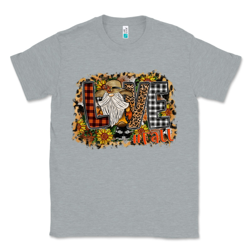 Love Fall Classic Tee by CowhideDigitalArt | Teevron
