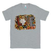 Heather Grey Love Fall Classic Tee - CowhideDigitalArt