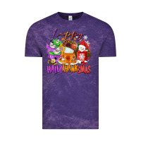 Cloud Purple Happy Hallothanksmas coffee cups Vintage Tee - NancyCooperArtShop