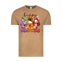 Vintage Camel Happy Hallothanksmas coffee cups Vintage Tee - NancyCooperArtShop