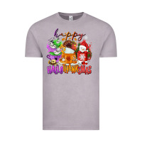 Happy Hallothanksmas Coffee Cups Vintage Tee | Teevron