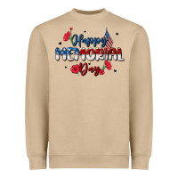 Mushroom happy memorial day Heavyweight Sweatshirt - MaliasSmallBusiness