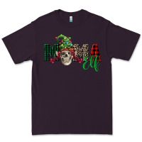 Plum Mama elf skull Premium Tee - FaDigitalArtStudio