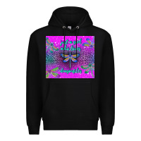 Black just a girl who loves dragonfiles Premium Hoodie - TumblerDesignByShophia