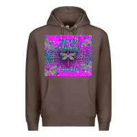 Coffee just a girl who loves dragonfiles Premium Hoodie - TumblerDesignByShophia