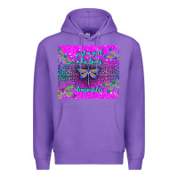 Purple just a girl who loves dragonfiles Premium Hoodie - TumblerDesignByShophia