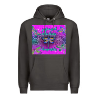 Smoke just a girl who loves dragonfiles Premium Hoodie - TumblerDesignByShophia