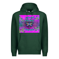Sports Green just a girl who loves dragonfiles Premium Hoodie - TumblerDesignByShophia