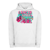 Pigment Lunar Rock Cancer picked the wrong girl Breast Cancer Urban Hoodie - FaDigitalArtStudio