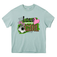 Arona love my girl soccer Heavy Core Tee - HRA Design Shop
