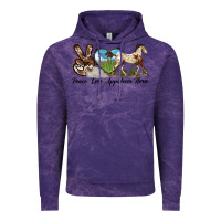 Cloud Purple peace love appaloosa horse Vintage Hoodie - LillyAllenDesigns