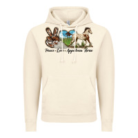Vintage Artic peace love appaloosa horse Vintage Hoodie - LillyAllenDesigns