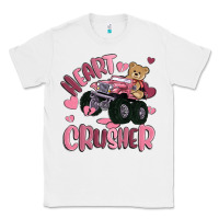 White heart crusher Classic Tee - MaliasSmallBusiness