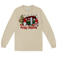 Mushroom merry christmas gnome caravan Long Sleeve Tee - JahusDesignShop