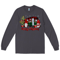 Smoke merry christmas gnome caravan Long Sleeve Tee - JahusDesignShop