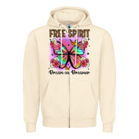 Free Spirit Dream On Dreamer Zipper Hoodie | Teevron