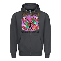Smoke free spirit dream on dreamer Zipper Hoodie - Artiststas