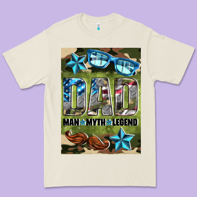 Dad Man Myth Legend Air Freshener Premium Tee Designed By Hra Design Shop