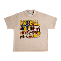 French Oak softball dad Urban Heavy Tee - Jasminsmagicworld