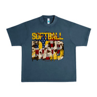 Midnight Navy softball dad Urban Heavy Tee - Jasminsmagicworld