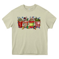 Mossy christmas drink Heavy Core Tee - CowhideDigitalArt