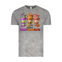 Cloud Rock Happy Hallothanksmas coffee cups Vintage Tee - NancyCooperArtShop