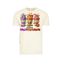 Vintage Arctic Happy Hallothanksmas coffee cups Vintage Tee - NancyCooperArtShop
