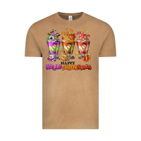 Vintage Camel Happy Hallothanksmas coffee cups Vintage Tee - NancyCooperArtShop