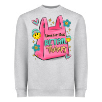 Heather Grey time for that retail therapy Heavyweight Sweatshirt - MaliasSmallBusiness