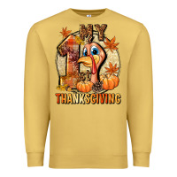 Antique Gold My 1st Thanksgiving Premium Sweatshirt - NancyCooperArtShop