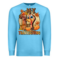 Ocean Blue My 1st Thanksgiving Premium Sweatshirt - NancyCooperArtShop