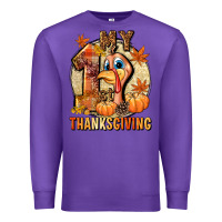 Purple My 1st Thanksgiving Premium Sweatshirt - NancyCooperArtShop