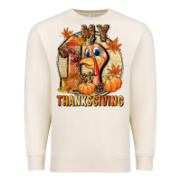 Sandshell My 1st Thanksgiving Premium Sweatshirt - NancyCooperArtShop