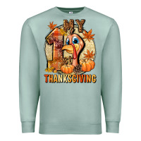 Seafoam My 1st Thanksgiving Premium Sweatshirt - NancyCooperArtShop