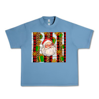 Pebble Blue santa with gifts Urban Heavy Tee - AdoDesignShop