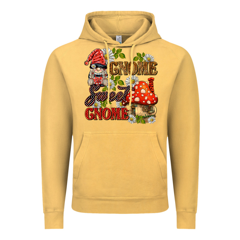 Gnome Sweet Gnome Vintage Hoodie by BarkalooDesign | Teevron