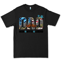 Black dad man myth legend Premium Tee - HRA Design Shop