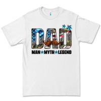White dad man myth legend Premium Tee - HRA Design Shop