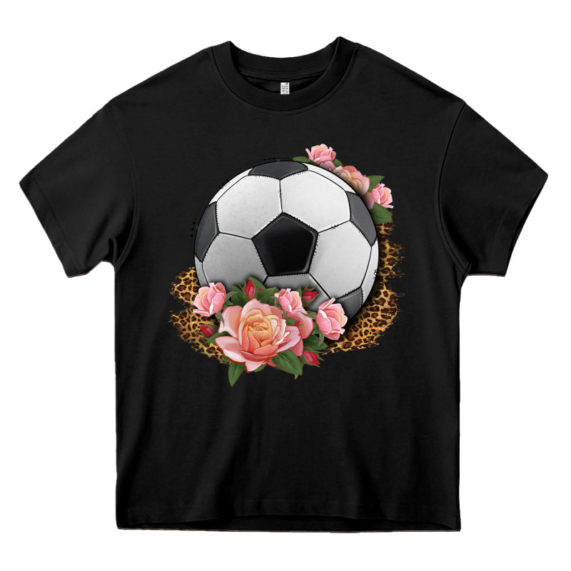 Western Soccer With Roses Heavy Core Tee by HRA Design Shop | Teevron