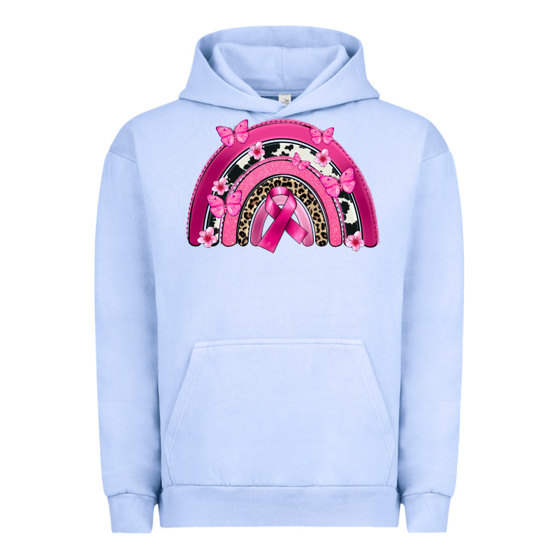 Breast Cancer Rainbow Urban Hoodie by FaDigitalArtStudio | Teevron