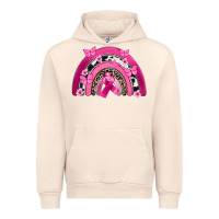 Sandshell Breast Cancer rainbow Urban Hoodie - FaDigitalArtStudio