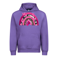 Tulip Breast Cancer rainbow Urban Hoodie - FaDigitalArtStudio