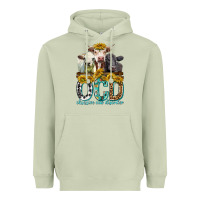 Matcha Obsessive Cow Disorder with Cows Heavyweight Hoodie - texasbilliewilder